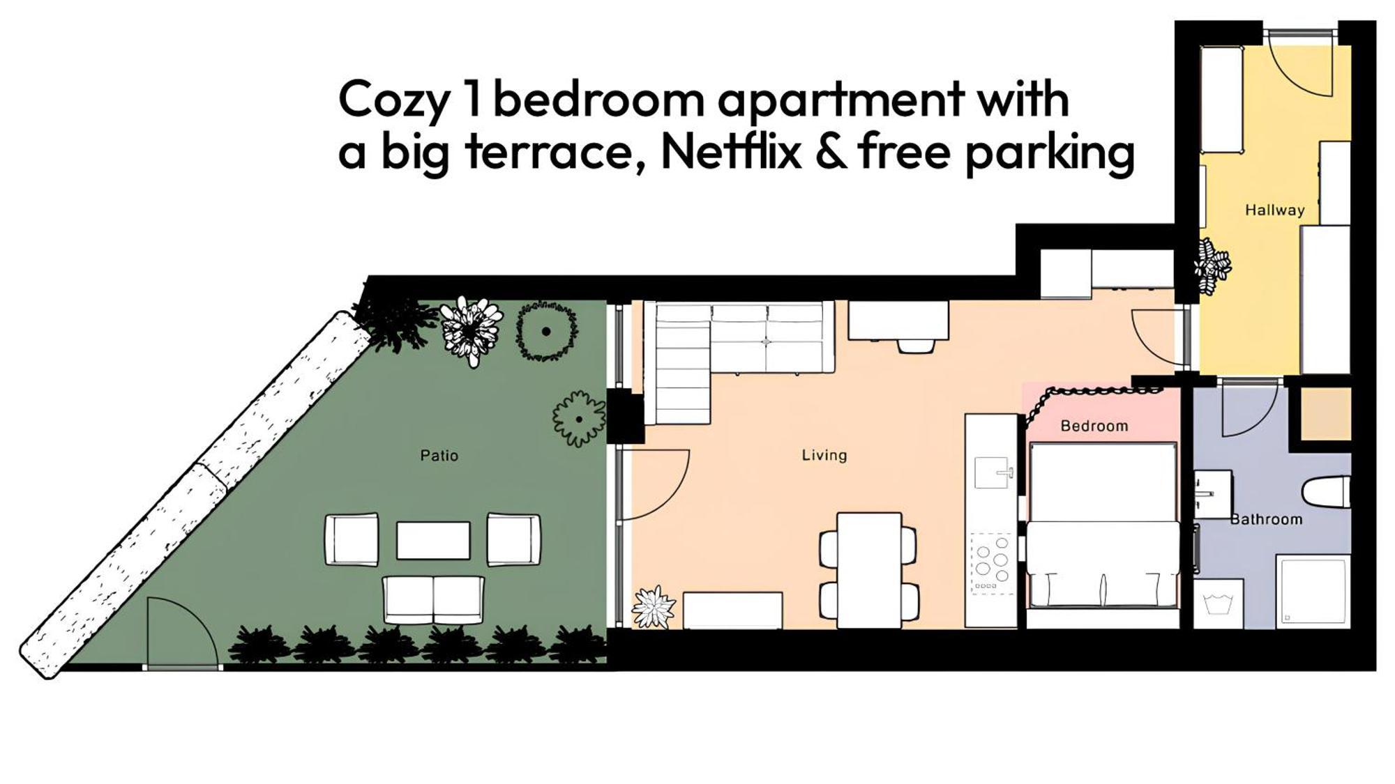 Fully Equipped Apartments With Terraces, Free Garage Parking, Netflix & Ac - By Apartmany Slapanice Cz Exterior foto